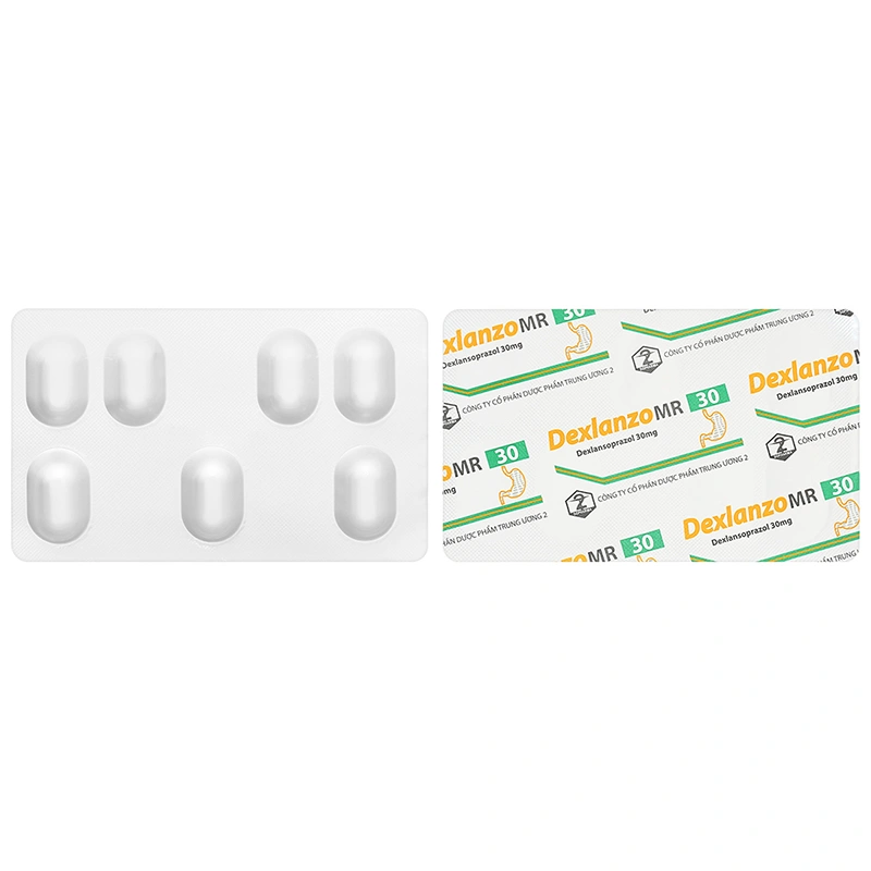 DexlanzoMR 30 điều trị viêm thực quản, trào ngược (4 vỉ x 7 viên) - 6